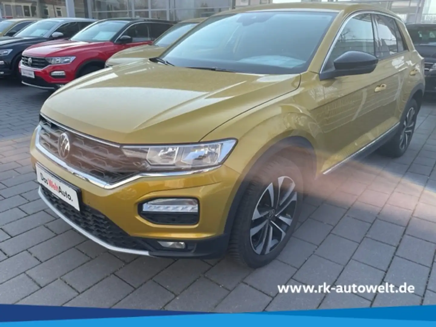 Volkswagen T-Roc 2.0 TDI UNITED NAVI Kurvenlicht PDCv+h LED-hinten Gelb - 1
