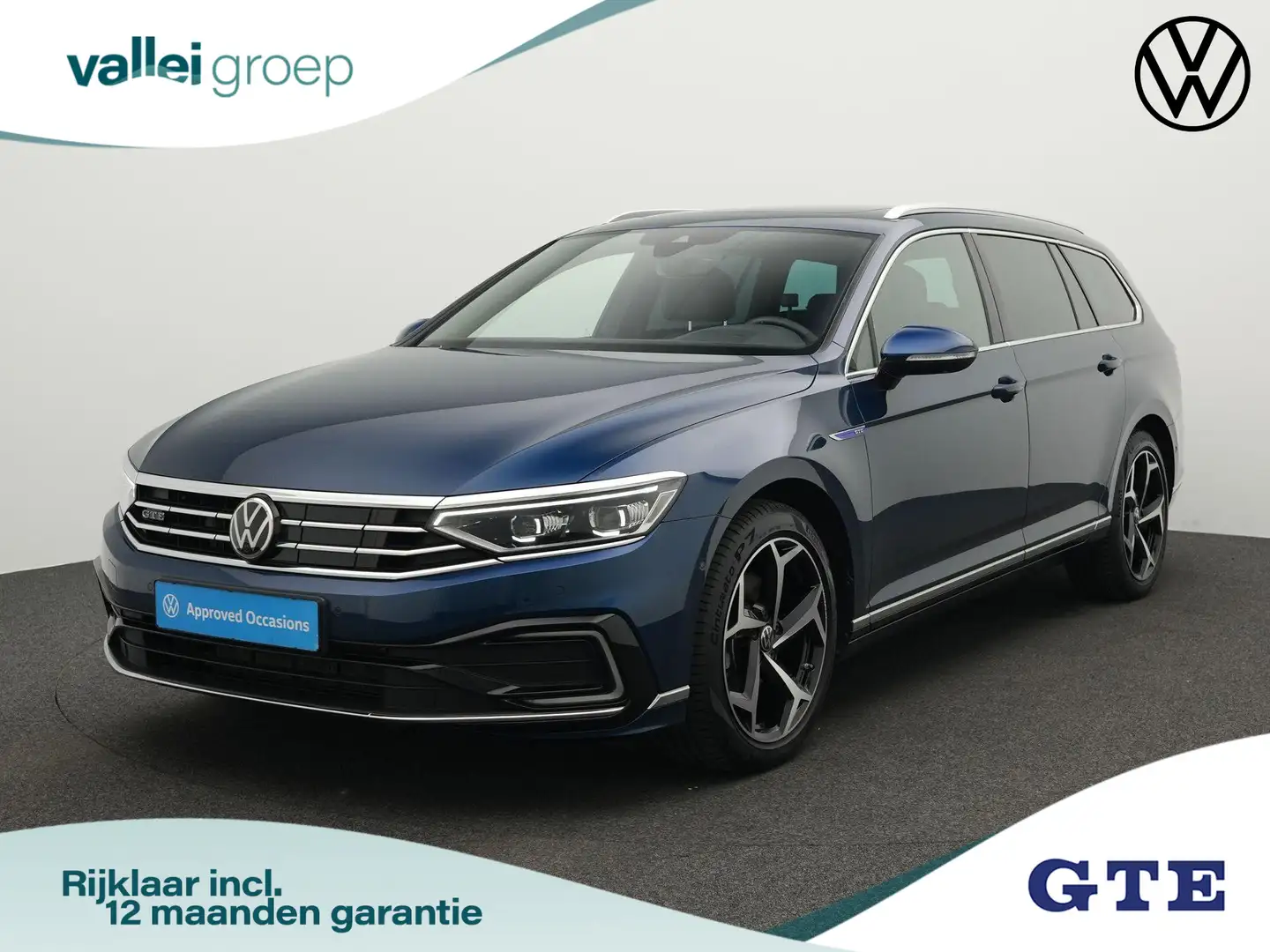 Volkswagen Passat Variant 1.4 TSI 218 pk DSG PHEV GTE Business | Panoramadak Blauw - 1