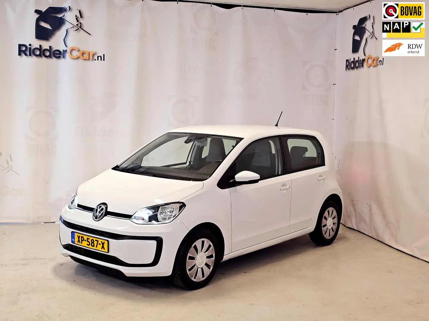 Volkswagen up! 1.0 BMT move up!|GARANTIE|1e EIG|NAP|AIRCO|ELEK RA Weiß - 1