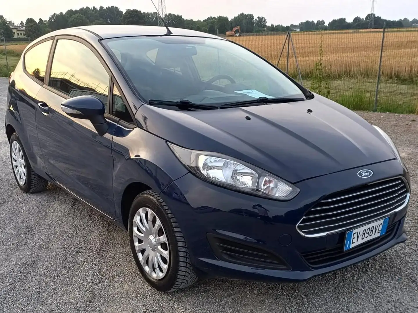 Ford Fiesta Fiesta VI 2013 5p 1.4 Titanium Gpl 92cv Bleu - 1