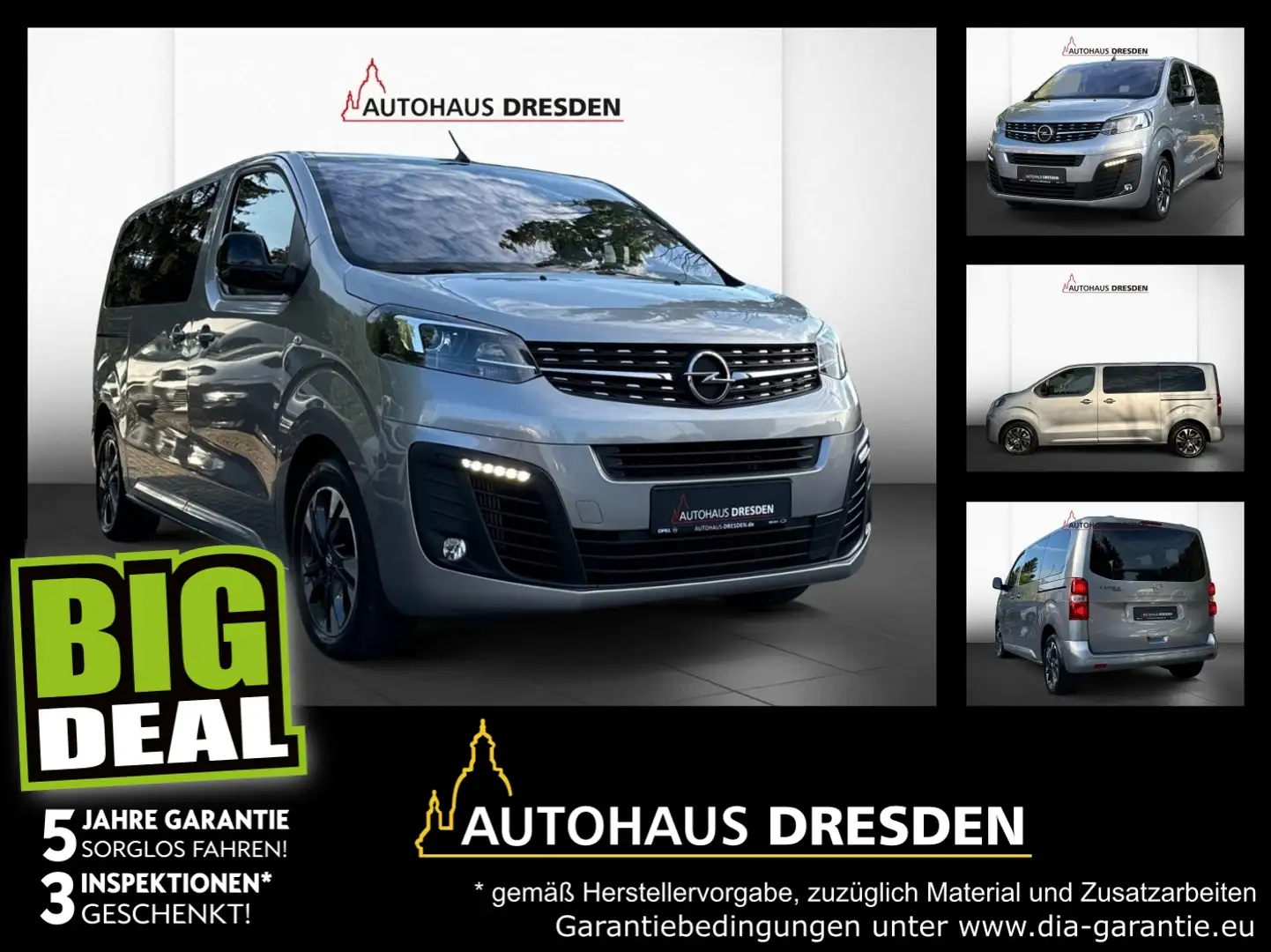 Opel Zafira Life 2.0 D *8-Sitzer*HUD*NAVI*LM Grau - 1