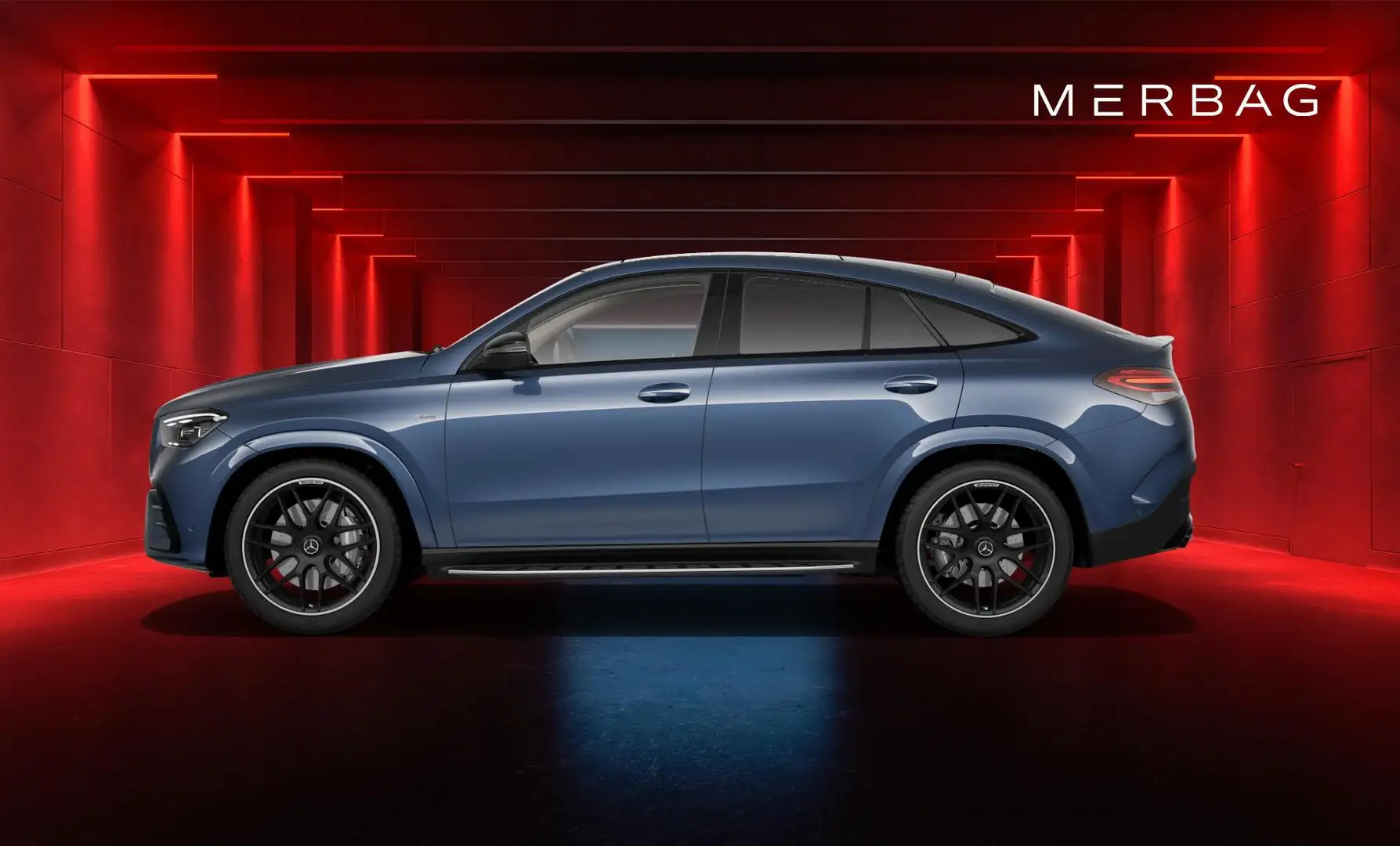Mercedes-Benz GLE 53 AMG 4MATIC+ Coupé Blau - 2