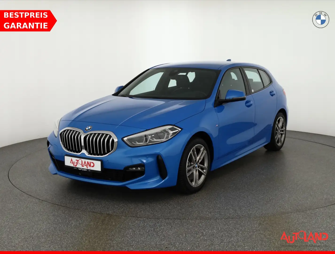 BMW 120 120i M Sport LED Navi Virtual Cockpit Tempomat Blau - 1