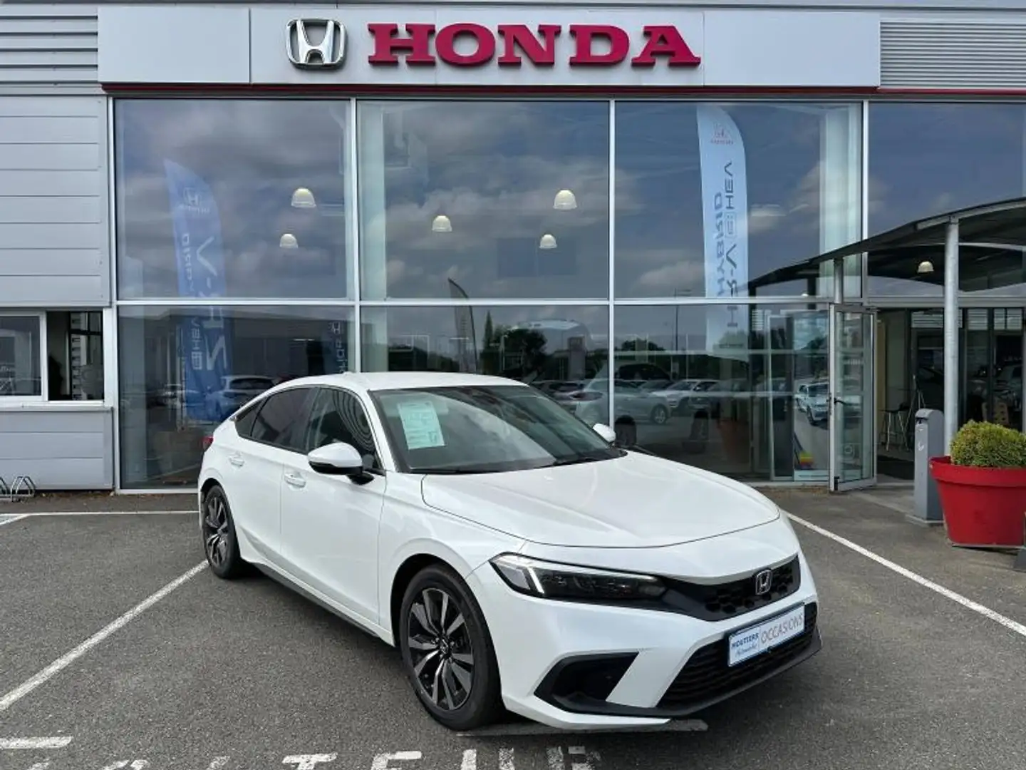 Honda Civic 2.0 i-MMD 184ch e:HEV Executive Gris - 1