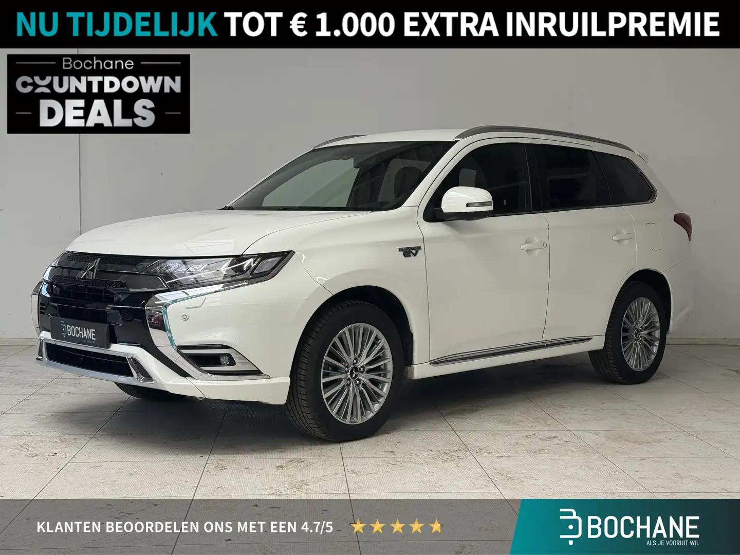 Mitsubishi Outlander 2.4 PHEV Instyle | Navigatie | 360 Camera | Stoelv Blanc - 1