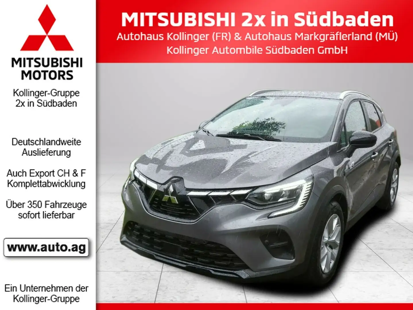 Mitsubishi ASX PLUS EDITION HYBRID eCALL*TSR*LKA Grau - 1