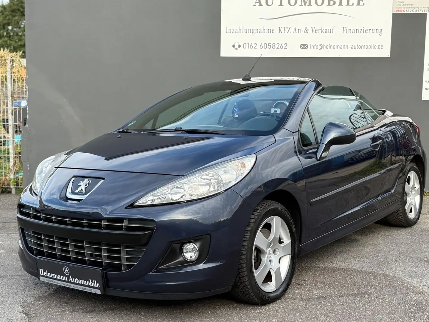 Peugeot 207 CC Cabrio *KLIMA*SHZG*ALU*HU/AU NEU* Blau - 1