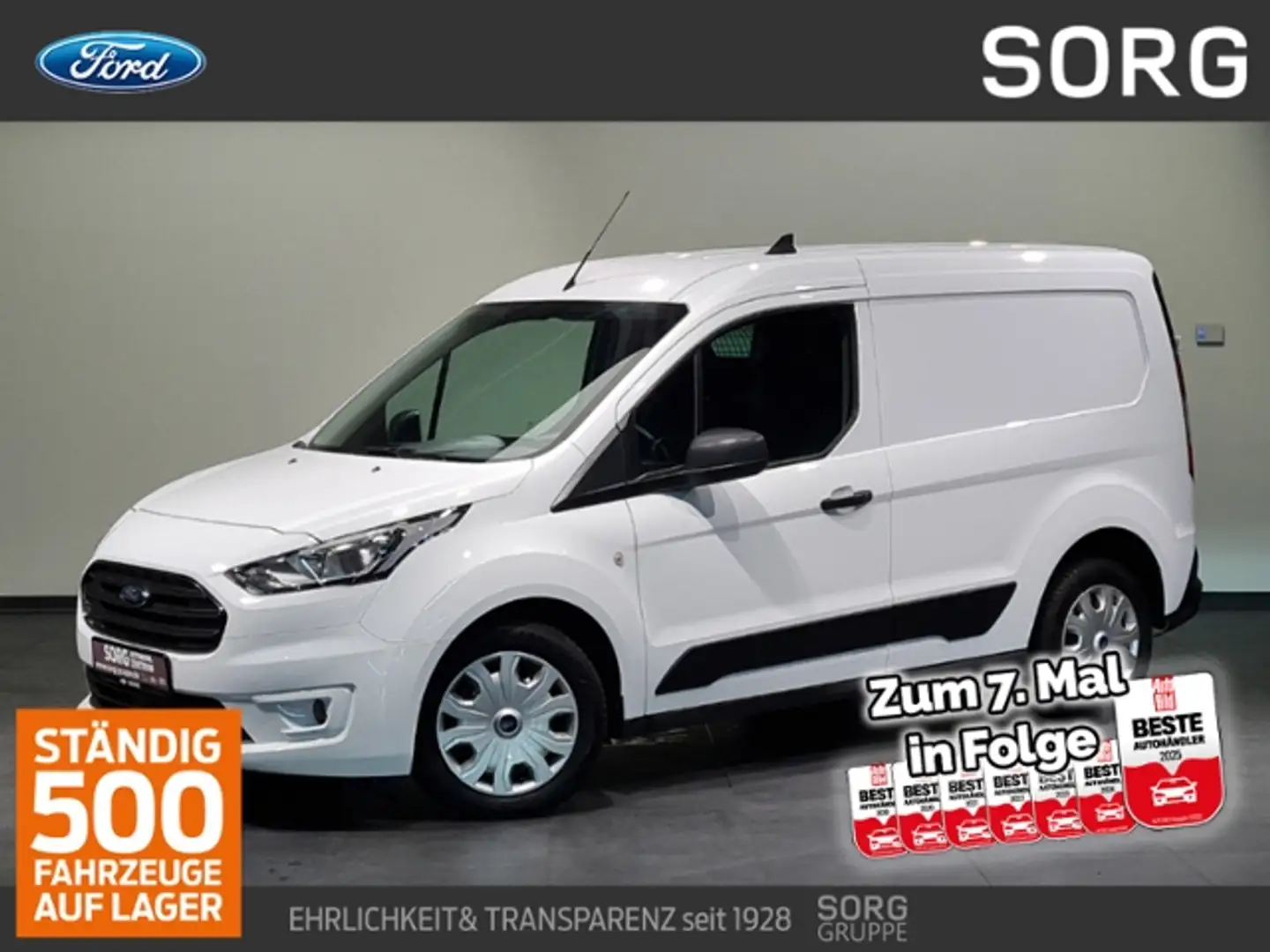 Ford Transit Connect 1.5 EcoBlue Trend*STANDHZG* Weiß - 1