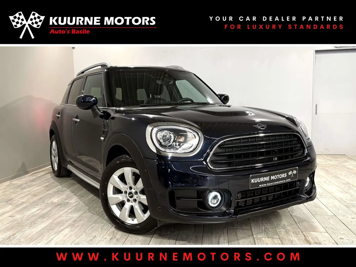 MINI Cooper Countryman 1.5i Pano/Gps/Leder/Led/Cruise/Pdc *1j garantie* Bleu - 1