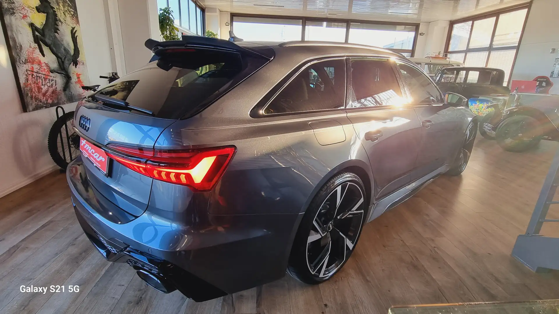 Audi RS6 Avant 4.0 MHEV V8 Carbo Ceramica Pack Dynamic Plus Gris - 1