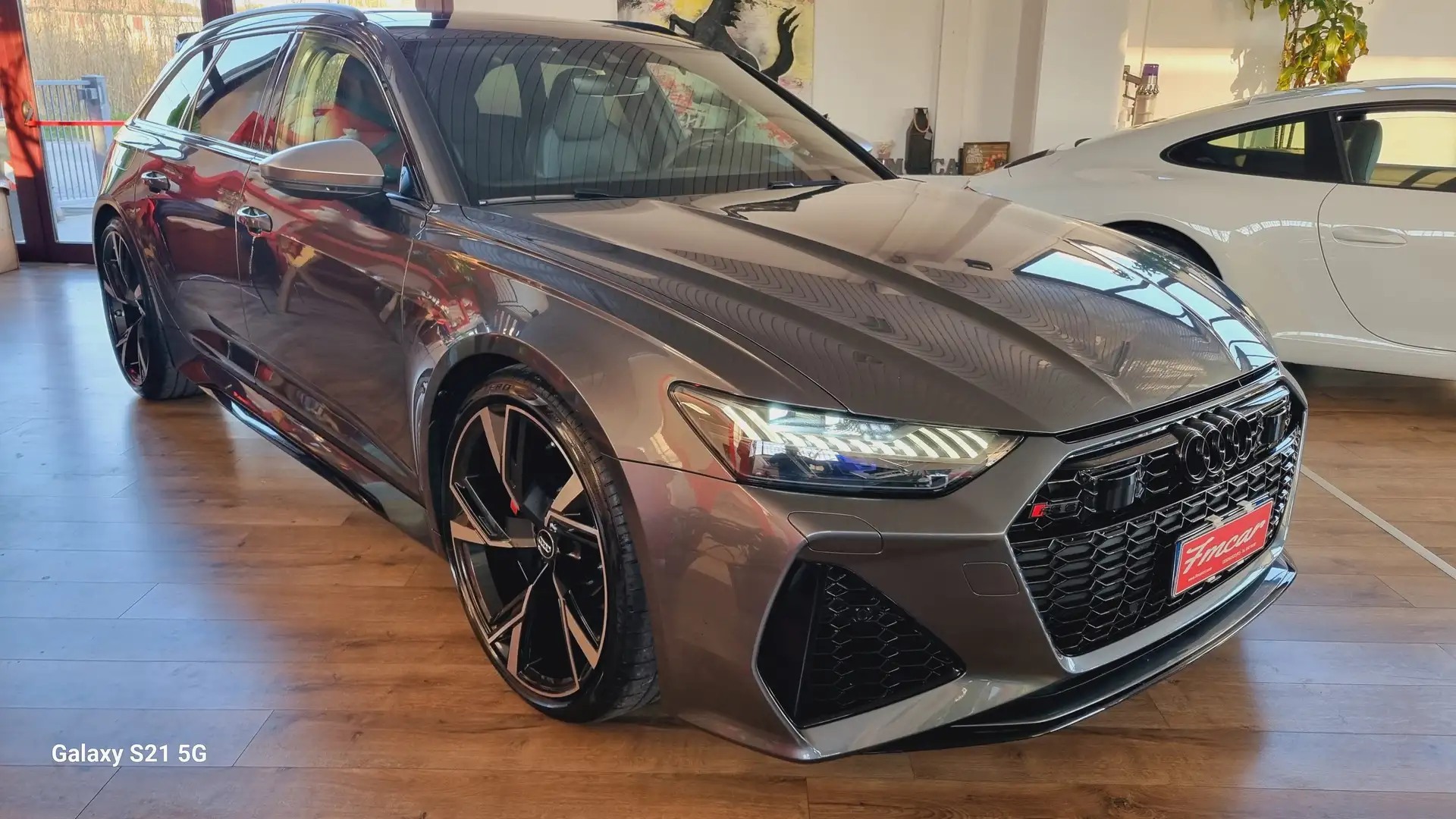 Audi RS6 Avant 4.0 MHEV V8 quat B&O Pano Pack Dynamic Plus Grigio - 1
