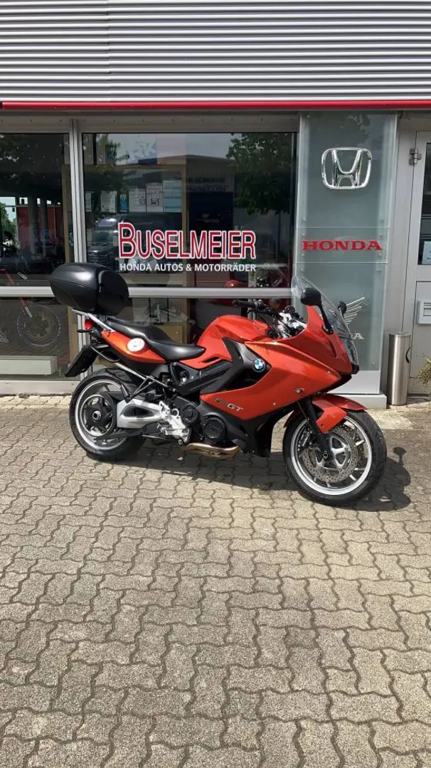 BMW F 800 GT - 1.te Hand ESA Koffer Oranžová - 1