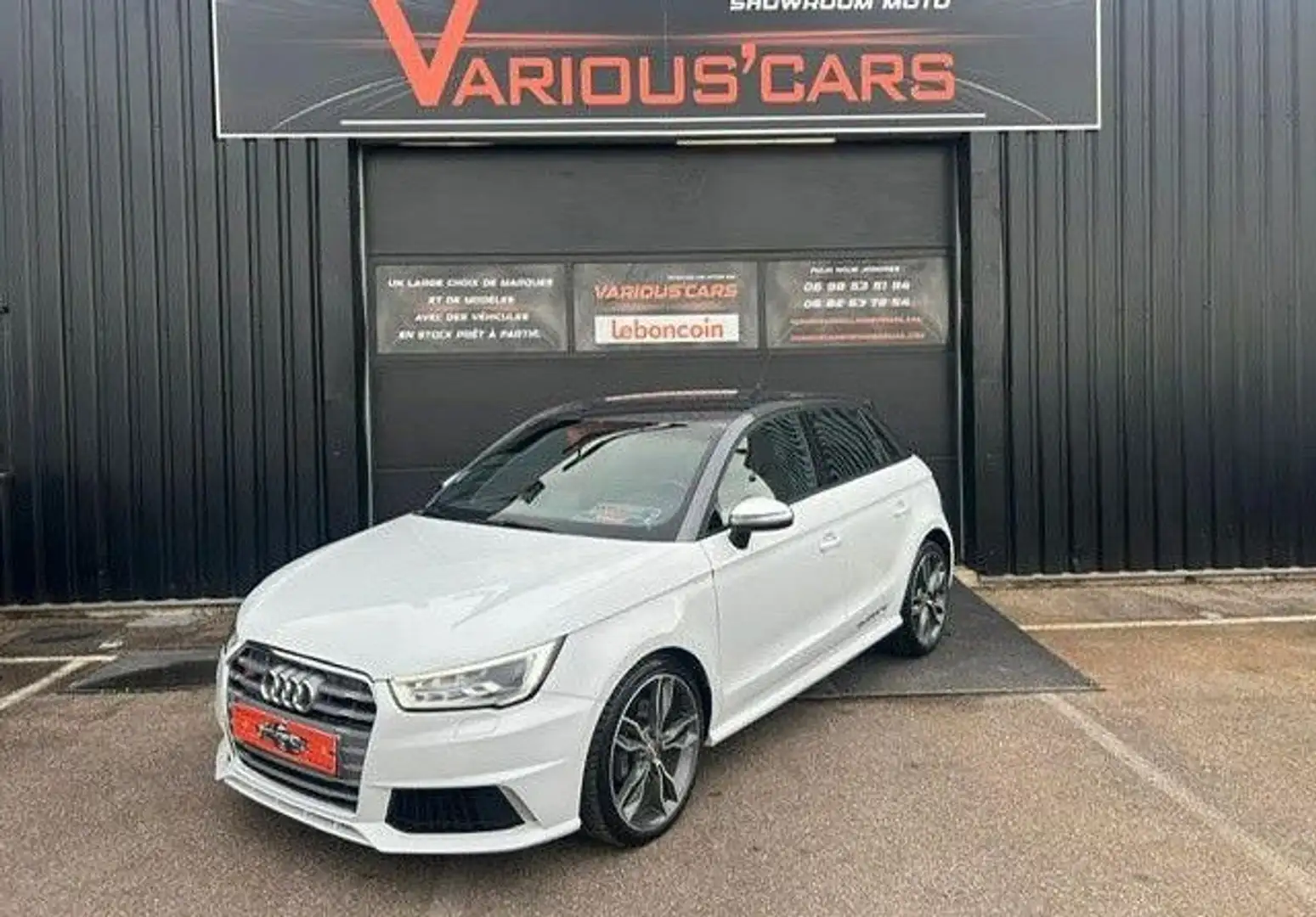 Audi S1 SPORTBACK 2.0 TFSI 231CH QUATTRO Weiß - 2
