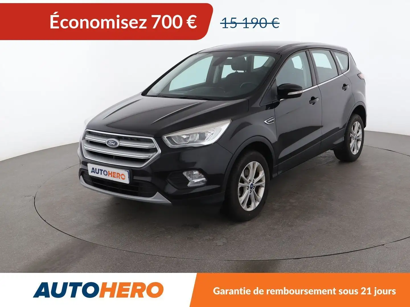 Ford Kuga 1.5 TDCi Titanium 4x2 Noir - 1