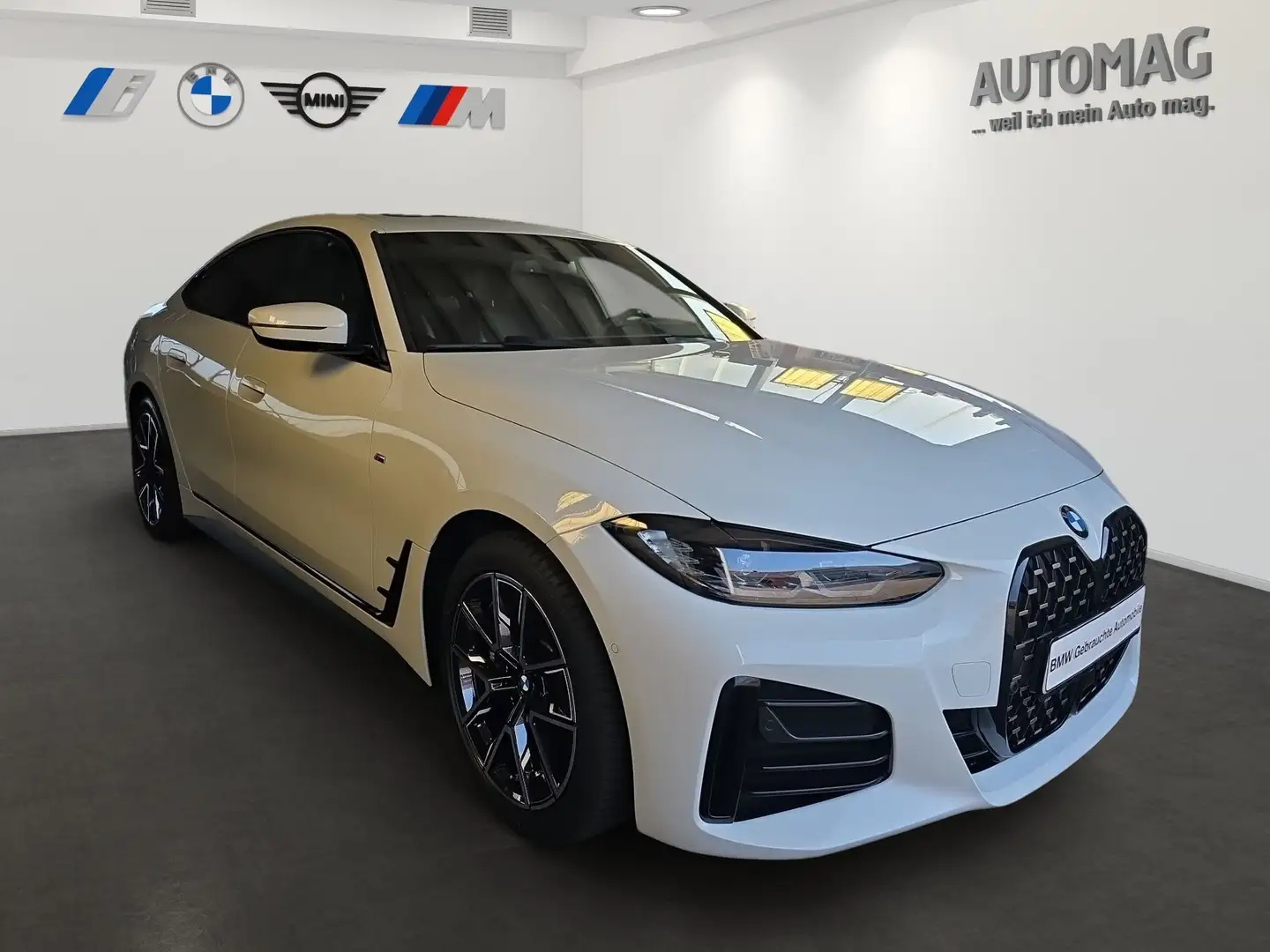 BMW 430 i M-Sport*Glasdach*AHK*Sportbremse blau*Hifi* Blanc - 2