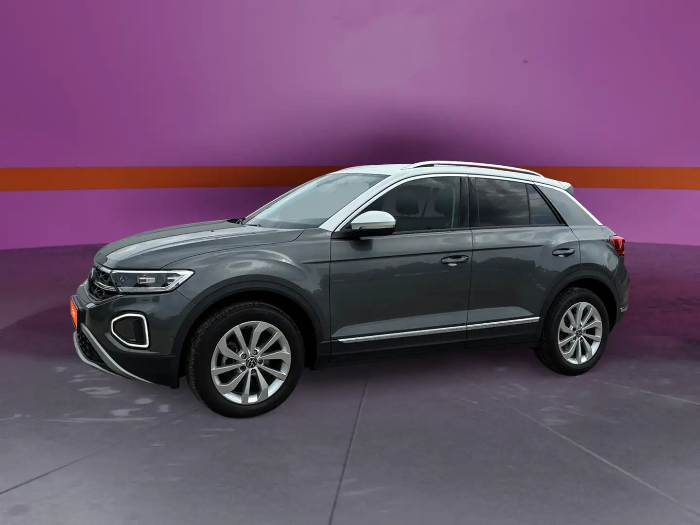 Volkswagen T-Roc Style 1,0 TSI OPF 6-Gang Grau - 2