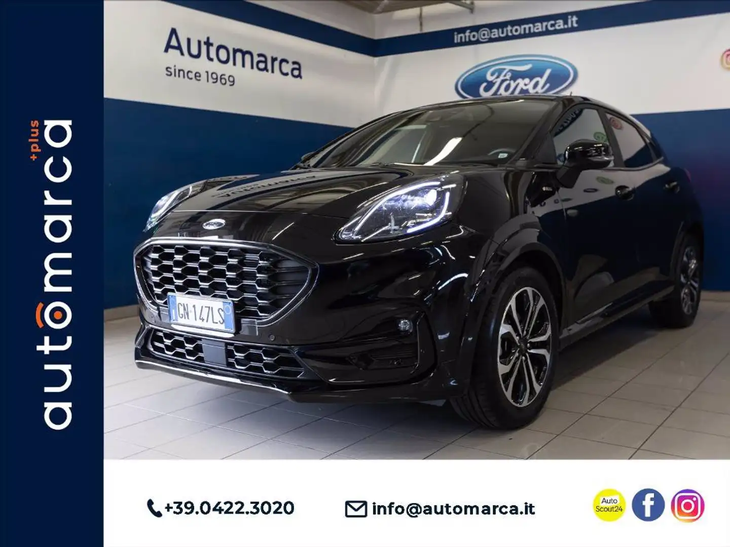Ford Puma 1.0 ecoboost h ST-Line s&s 125cv Noir - 1