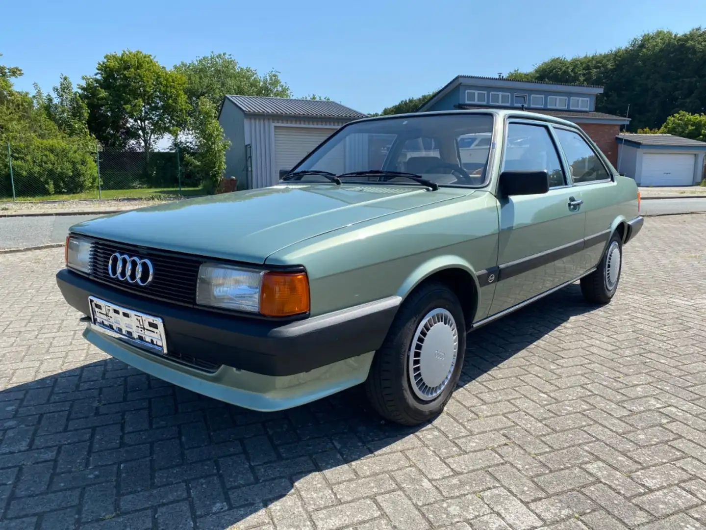 Audi 80 2-türer nur 48Tkm H-Zulassung Top Zustand 81 Grün - 1