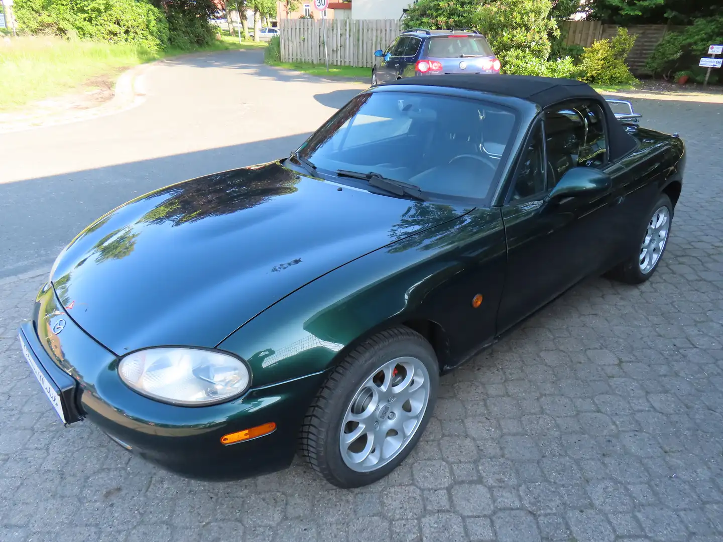 Mazda MX-5 NB 1.6i 16V *HU neu*nur 155 TKM*Gepäckträger Grün - 2