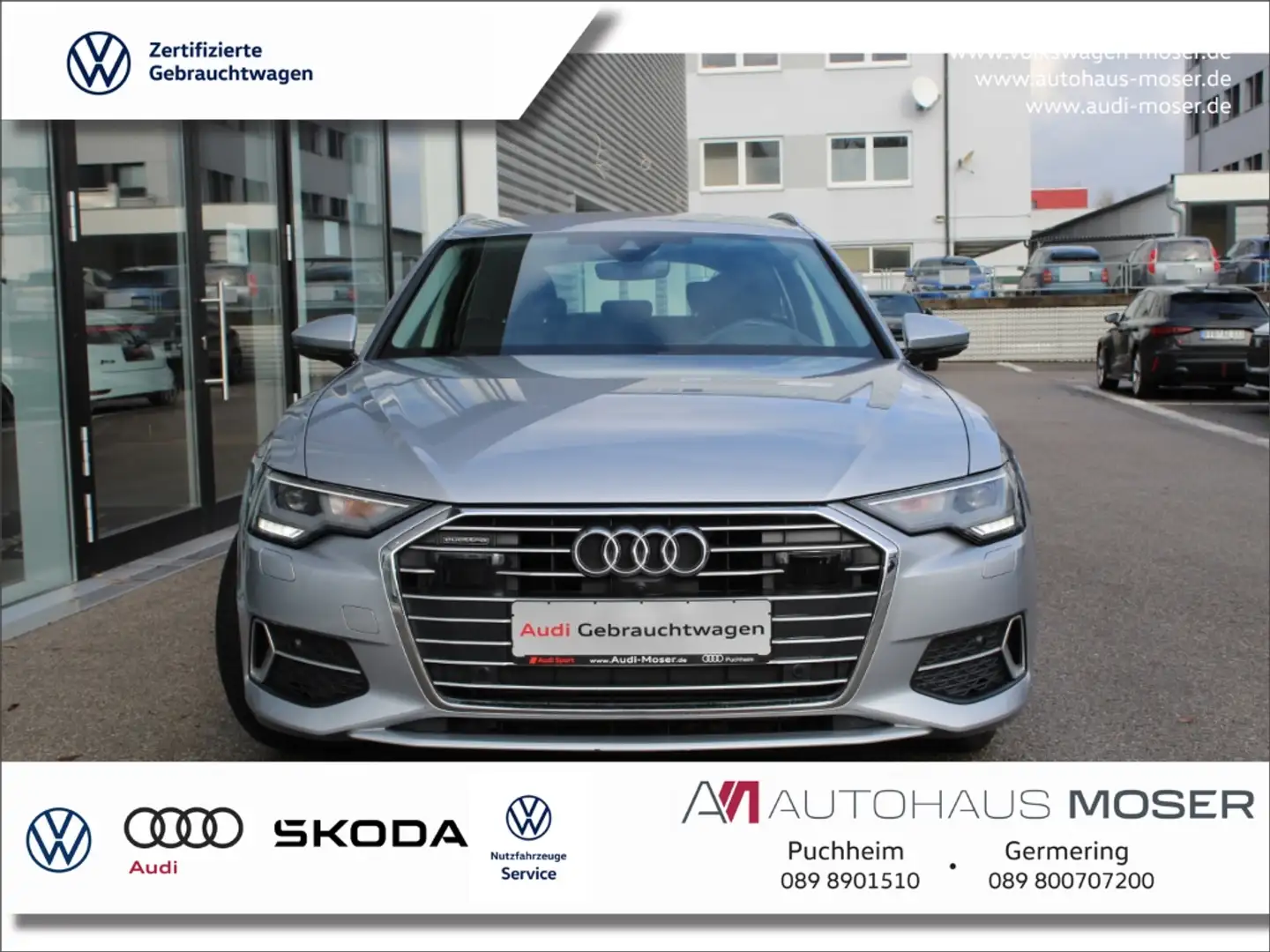 Audi A6 Avant 45 TFSI qu.Str sport HeadUp*Sthzg*Assist!! Silber - 1