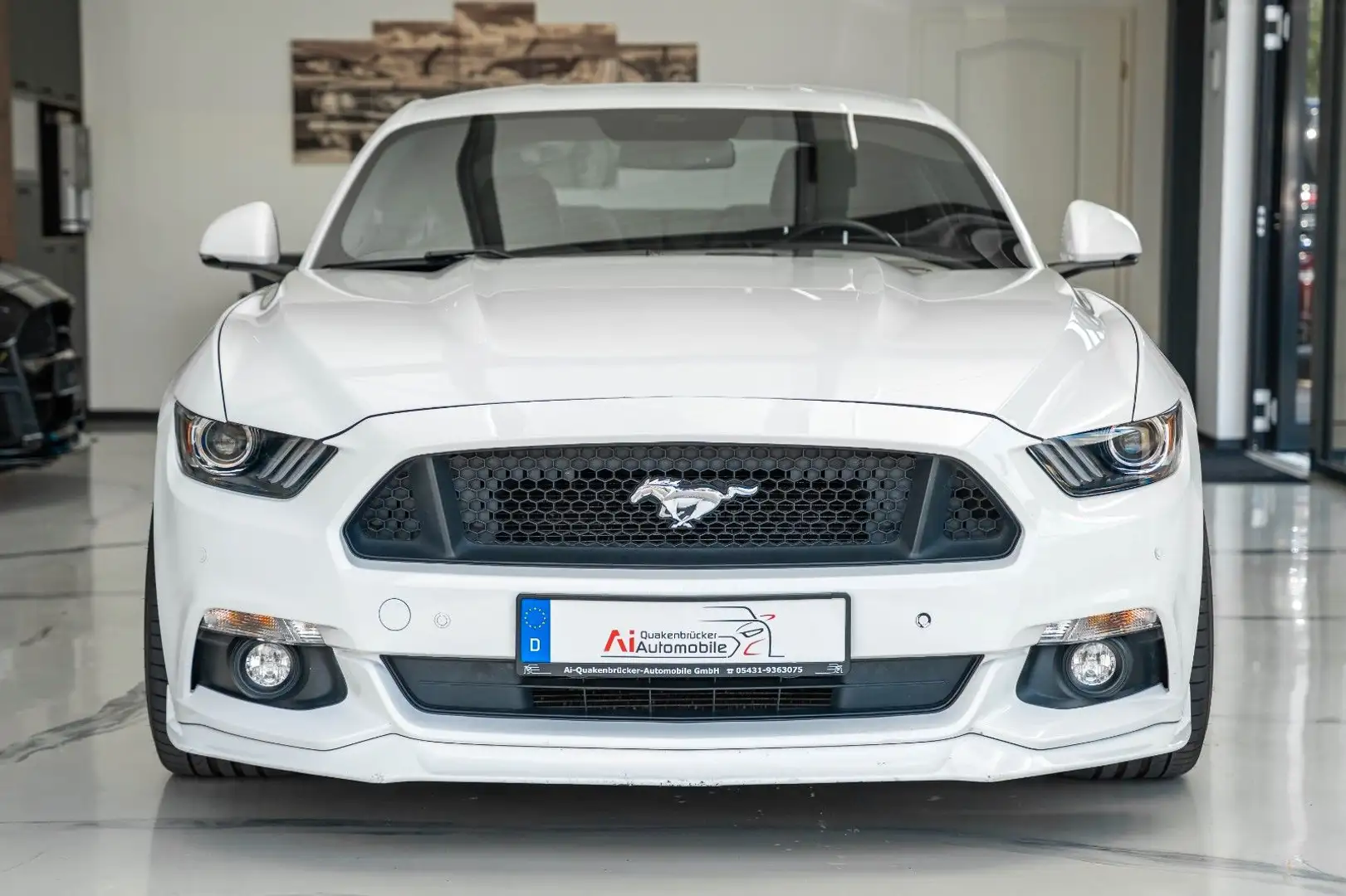 Ford Mustang GT 5,0 1 HAND UNFALLFREI Weiß - 2