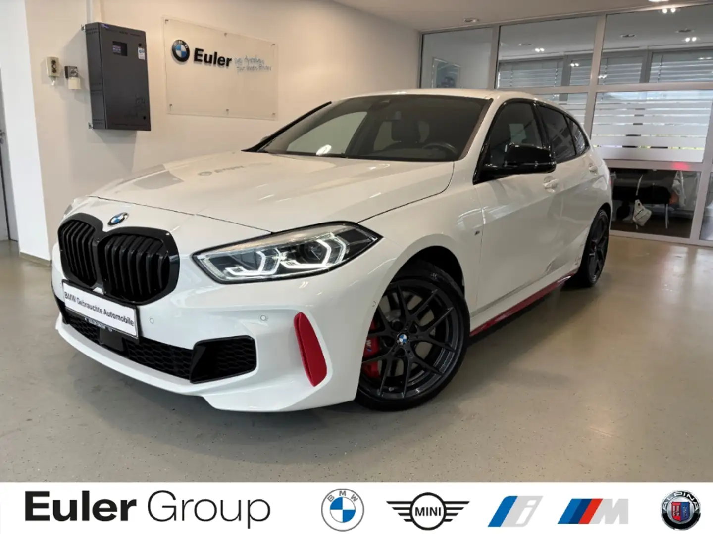 BMW 128 ti A M Sportpaket Navi LED Tempomat Sitzhzg DAB Tu Weiß - 1