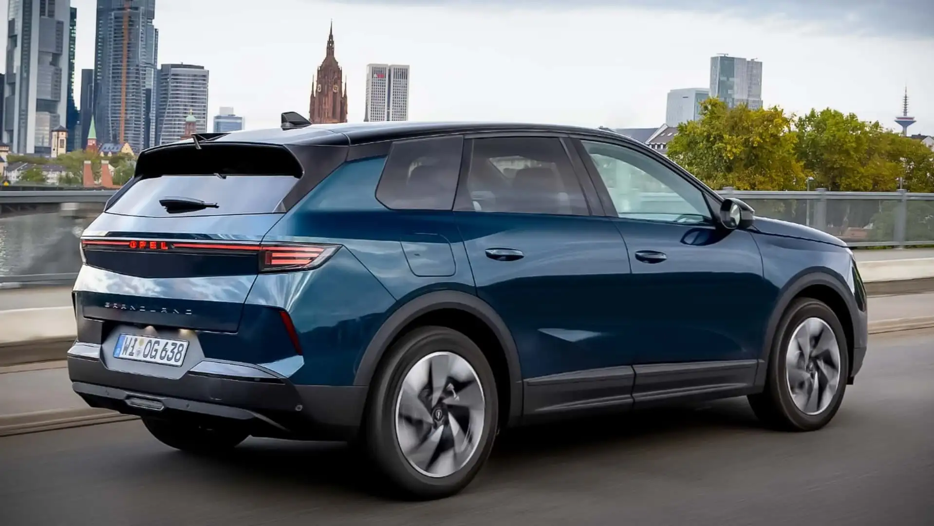 Opel Grandland 48V MildHybrid Sonderaktion März* Modrá - 2