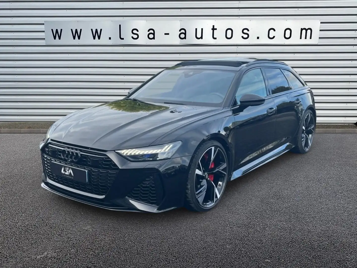 Audi RS6 Quattro 4.0i V8 TFSI 600 Tiptronic Czarny - 1