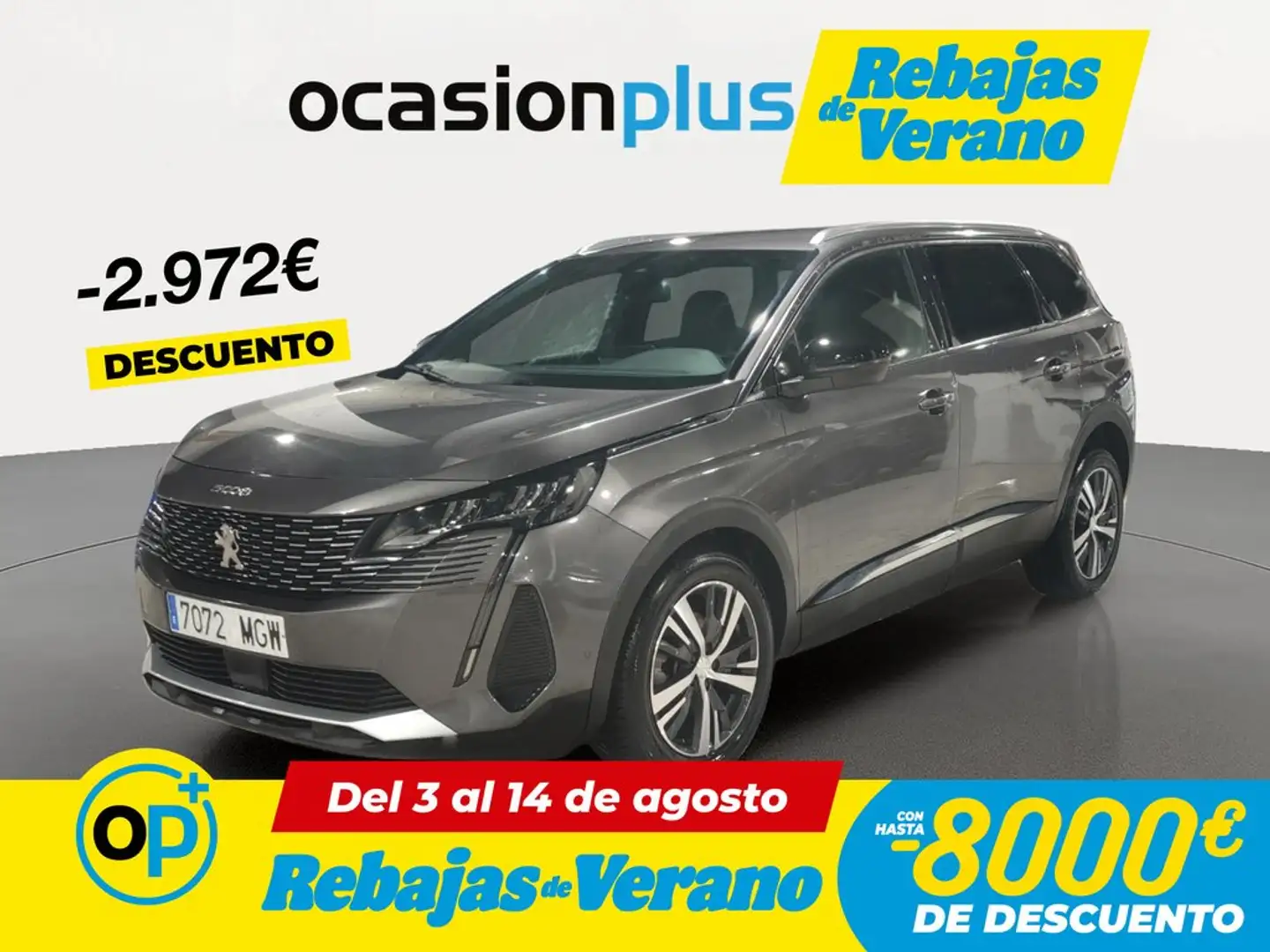 Peugeot 5008 1.2 PureTech S&S Allure Pack 130 EAT8 Gris - 1