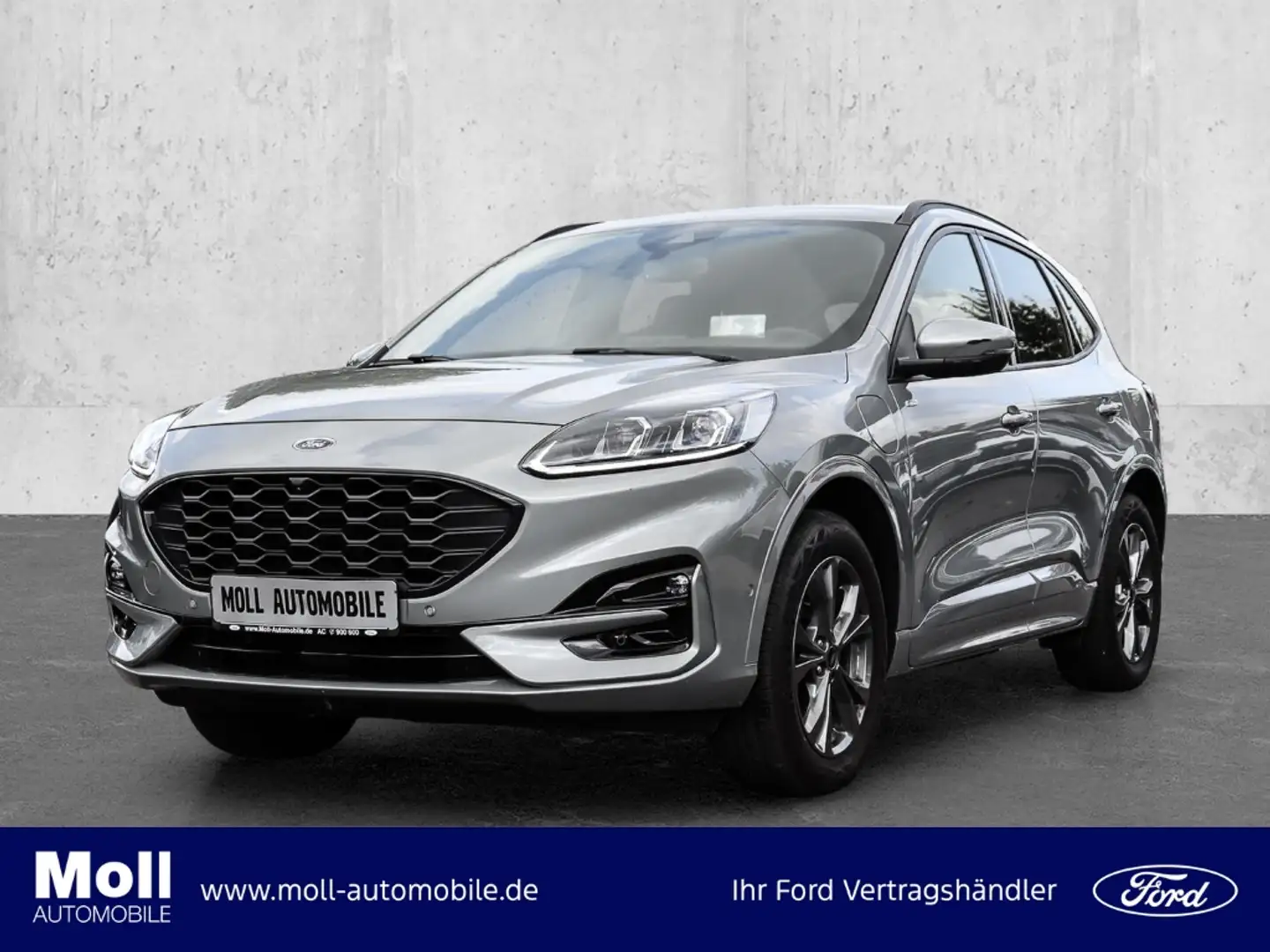 Ford Kuga ST-Line X PHEV 225PS AHK LED Head Up HUD AHK-abneh Silber - 1