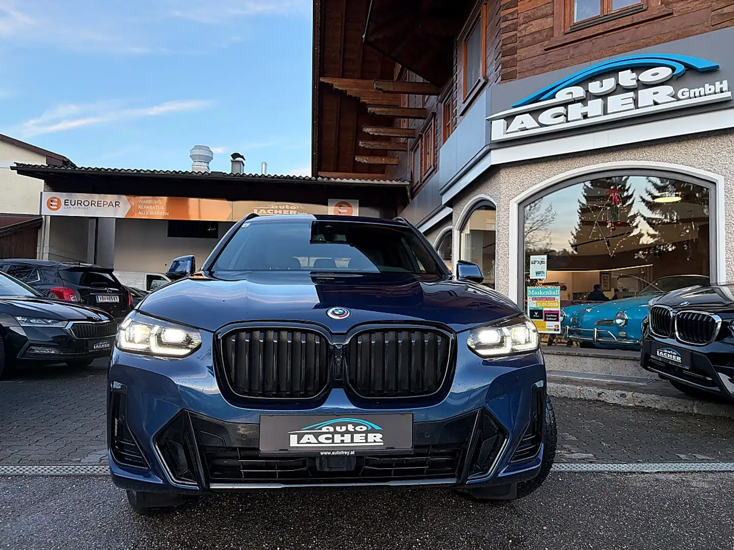 BMW X3 xDrive30e PHEV Aut.*M-Sport-Paket*AHK* Blau - 2