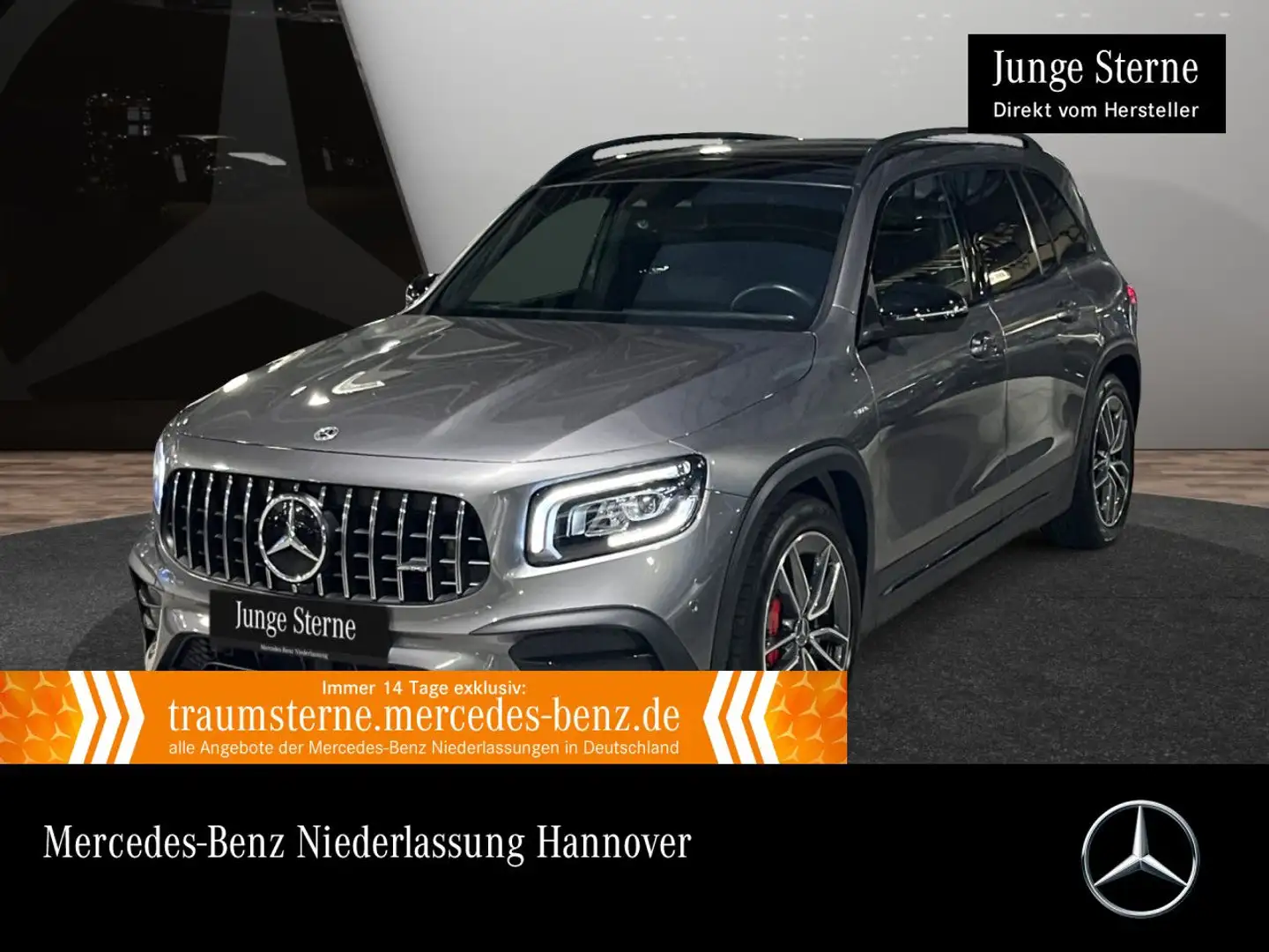 Mercedes-Benz GLB 35 AMG GLB 35 4M AMG+PANO+AHK+LED+STHZG+KAMERA+8G Gris - 1