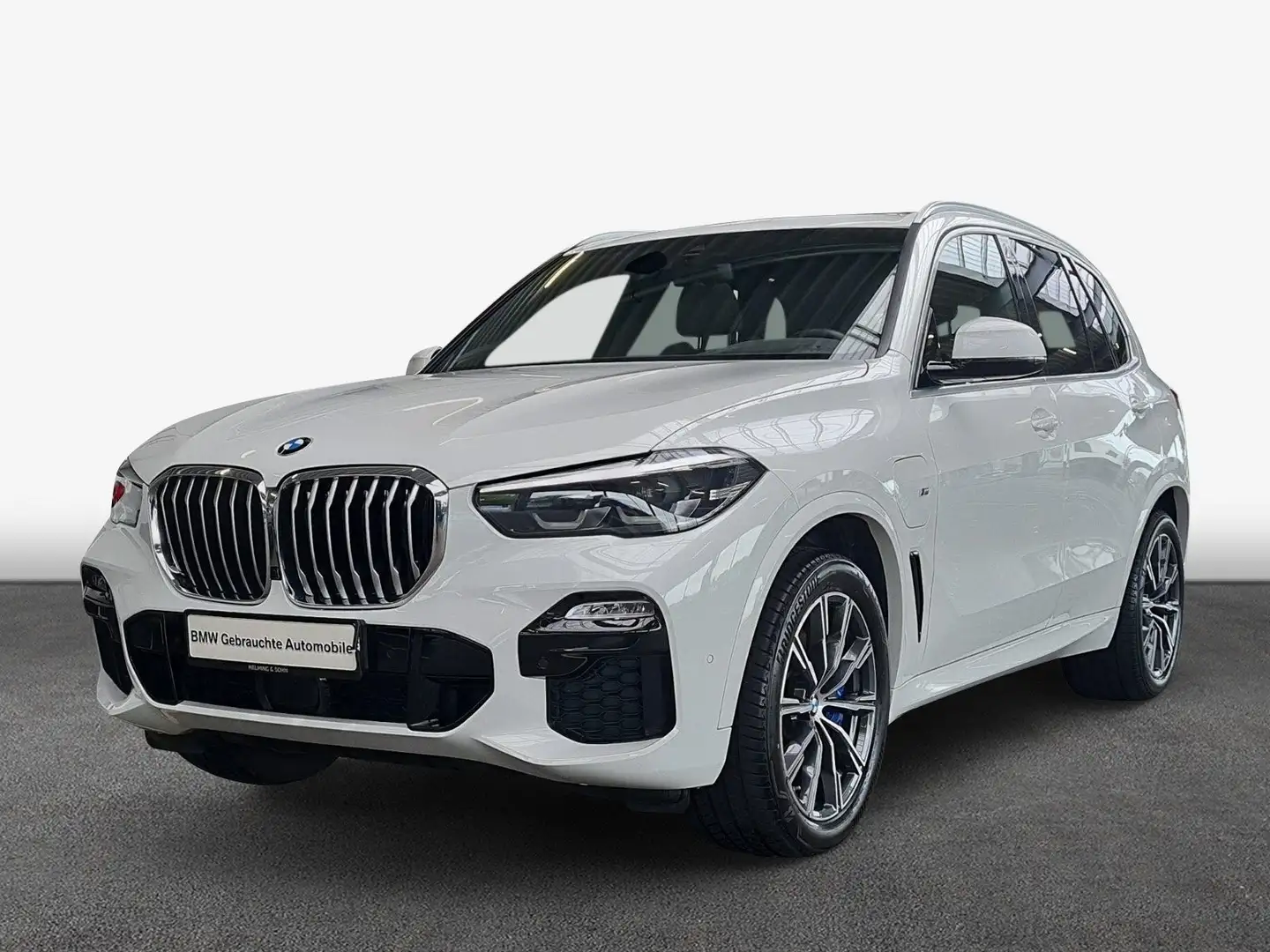 BMW X5 xDrive45e M-Sport Head-Up HiFi DAB Lenkradhz. Pano Weiß - 1