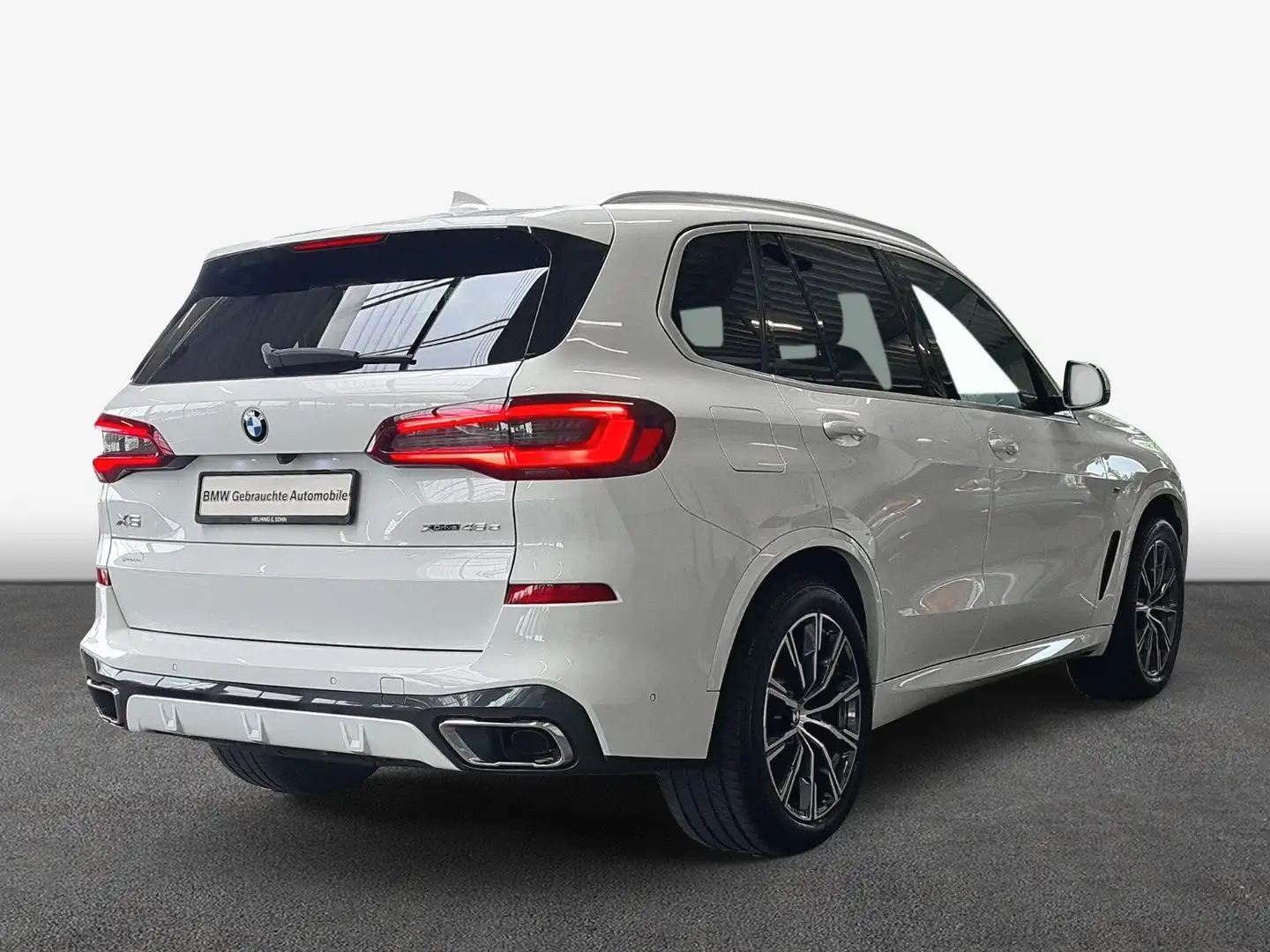 BMW X5 xDrive45e M-Sport Head-Up HiFi DAB Lenkradhz. Pano Weiß - 2
