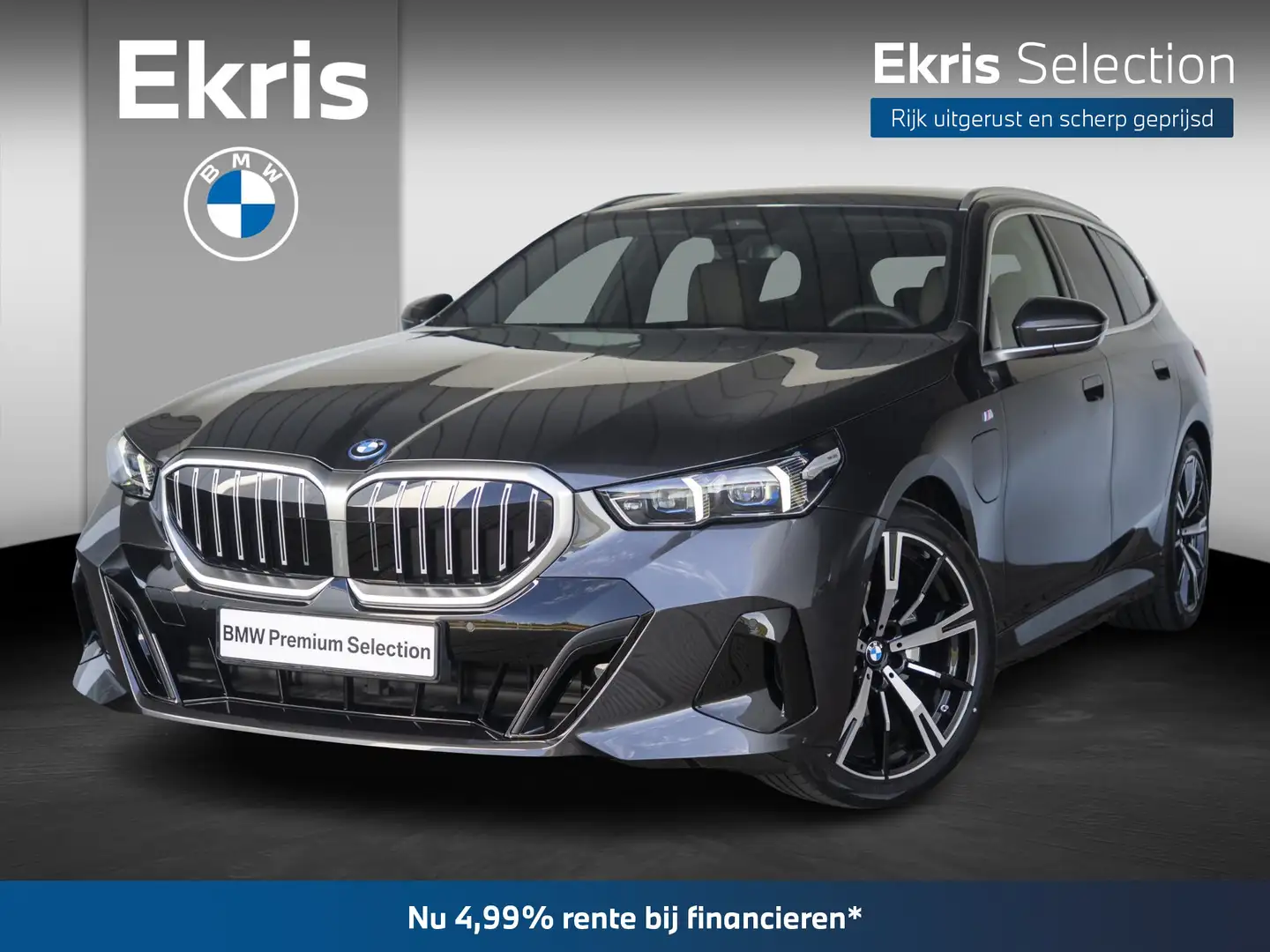 BMW 530 5 Serie Touring 530e | M Sportpakket | Travel Pack Grau - 1