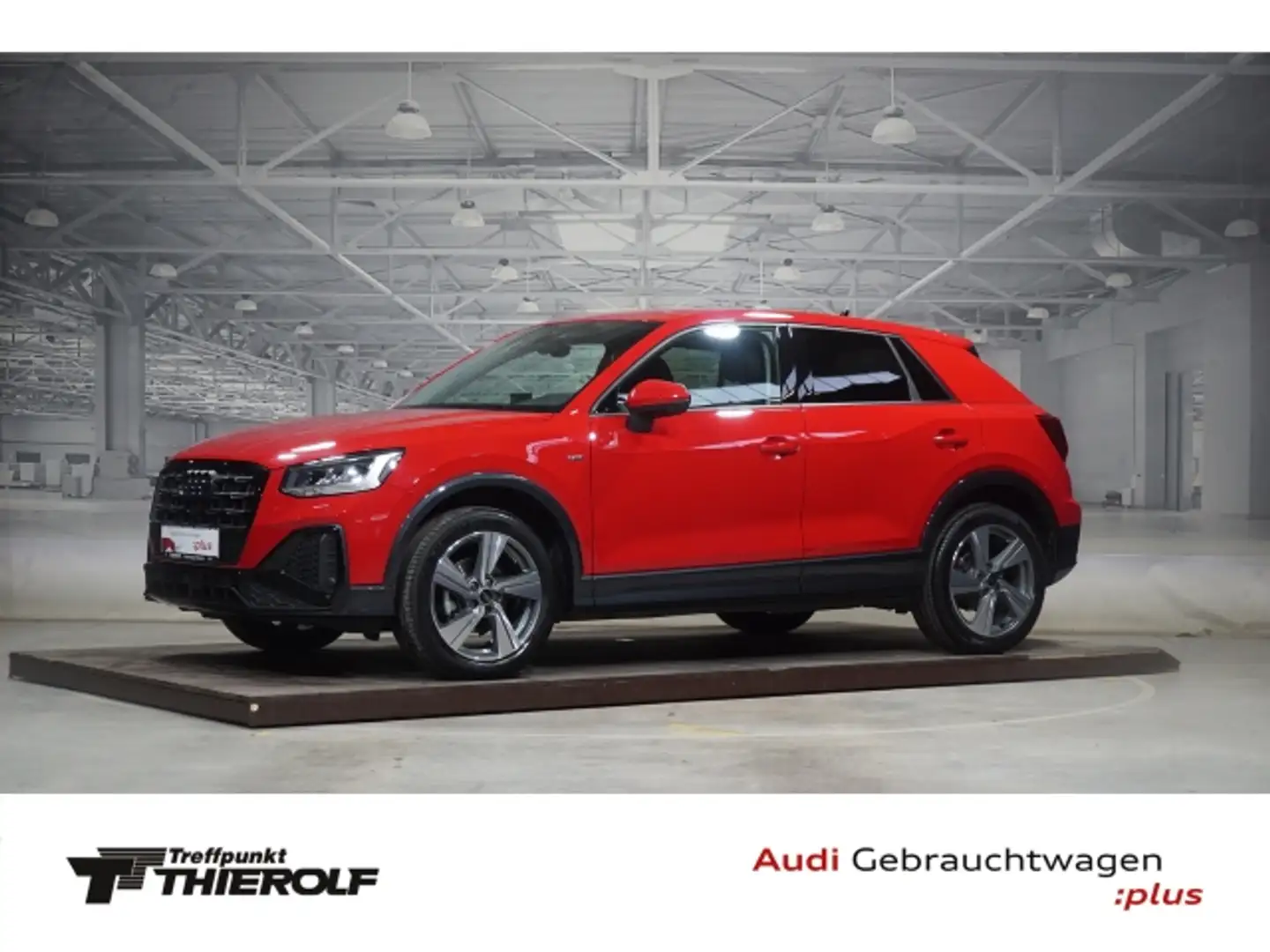 Audi Q2 35 TFSI S line AHK LED ACC MMI NAVI Rot - 1