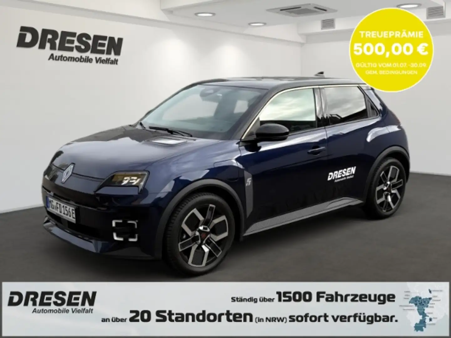 Renault R 5 E-Tech Techno 150 Comfort Range*Ganzjahresreifen*S Blau - 1