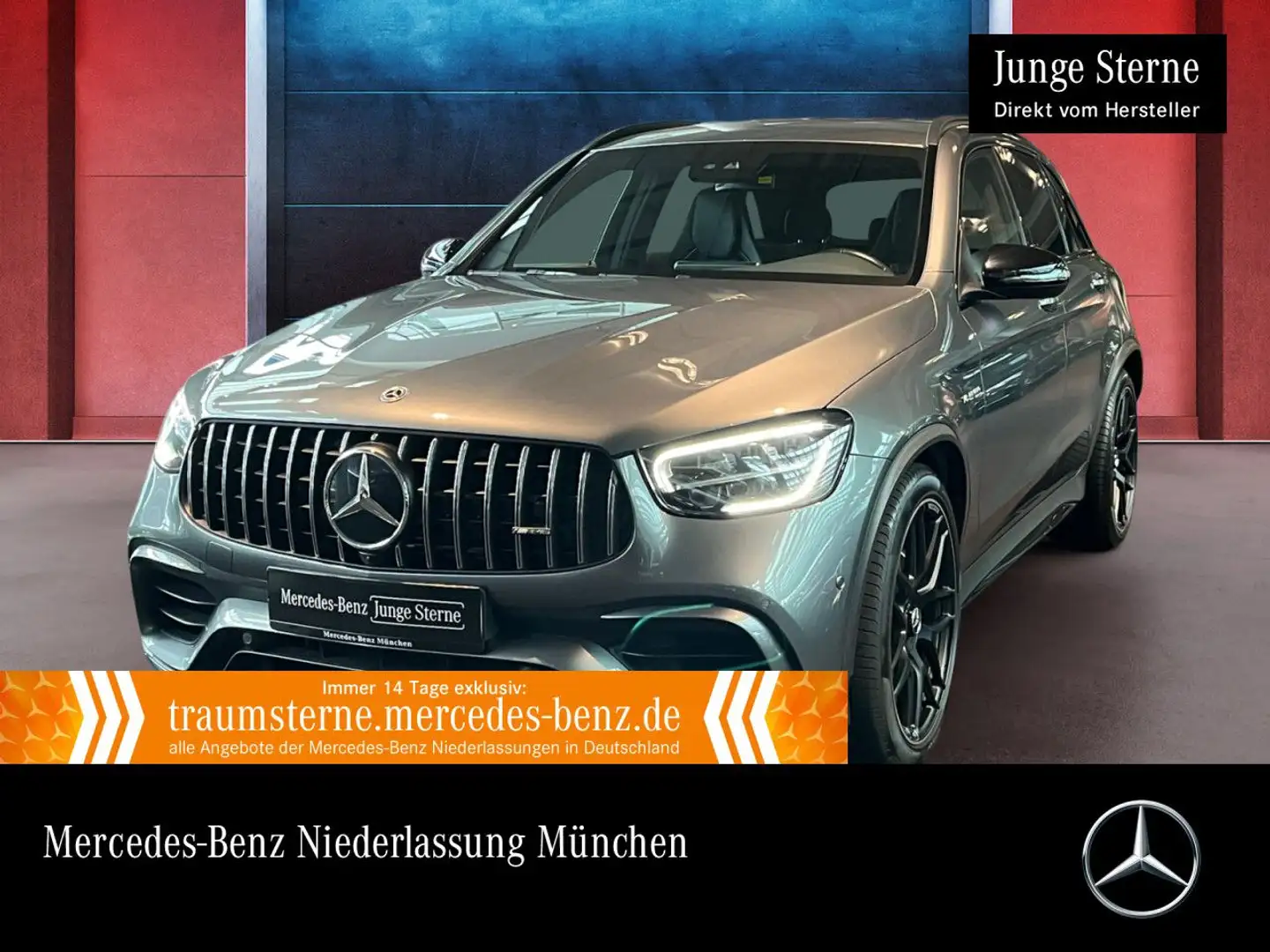 Mercedes-Benz GLC 63 AMG GLC 63 4M NIGHT+LED+PERFSITZE+KAMERA+KEYLESS+9G Gris - 1