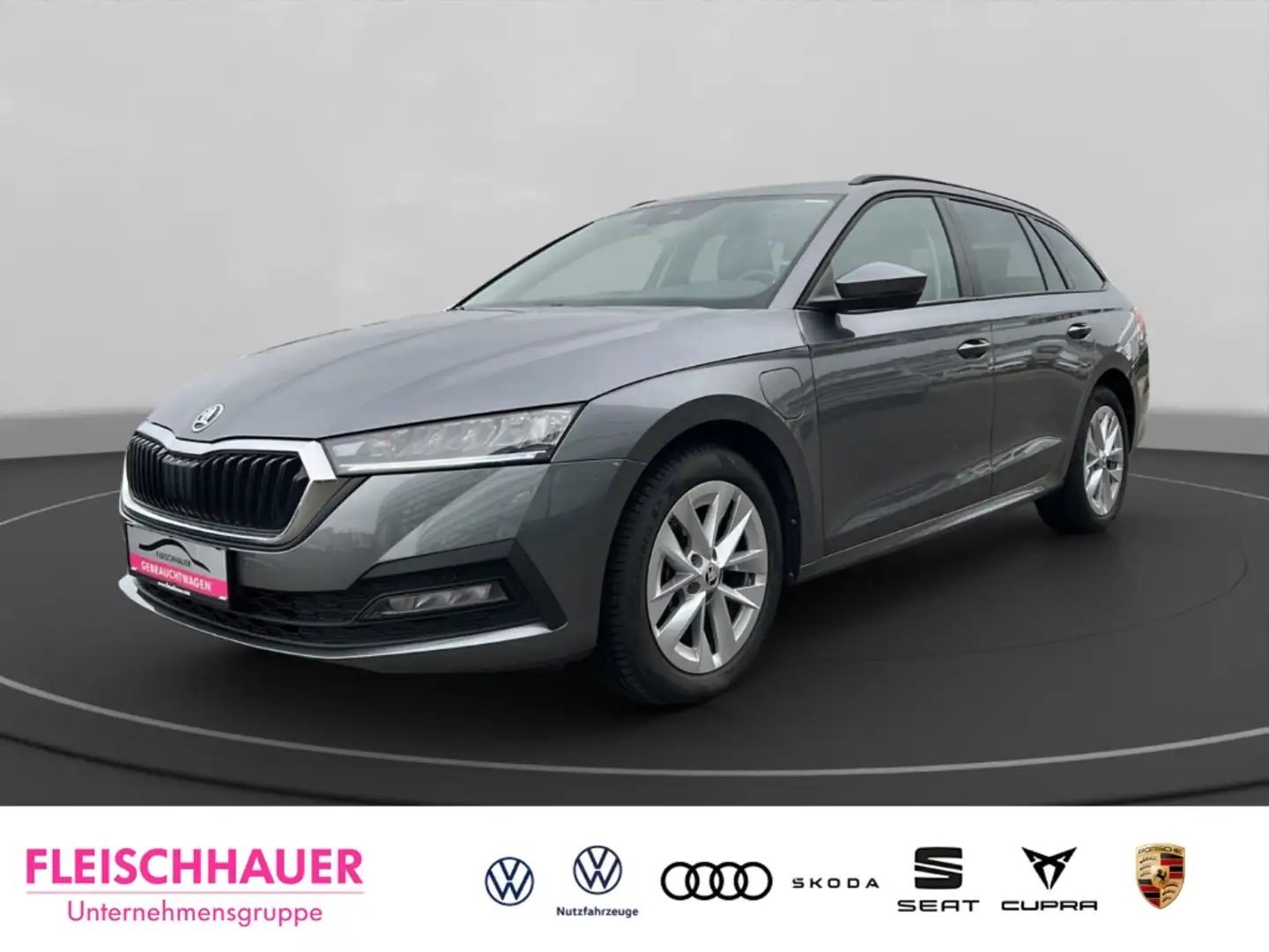 Skoda Octavia Combi Ambition 1,4 TSI iV+SHZ+LED+DAB Grau - 1