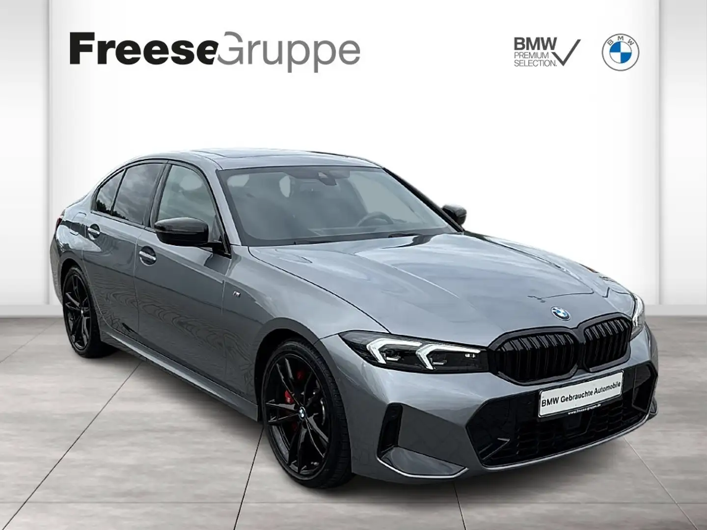 BMW 330 i Limousine DAB LED RFK el. Sitze Klimaaut. Grijs - 1