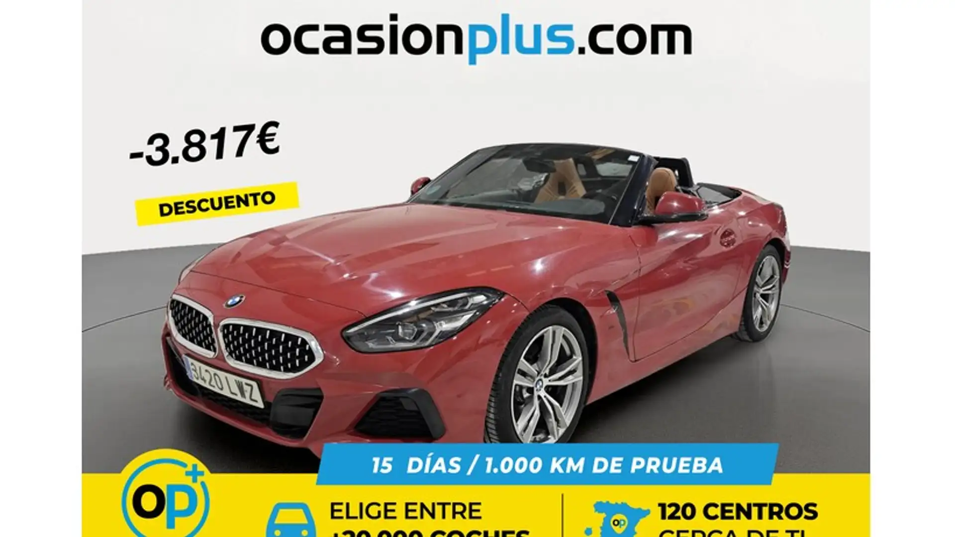 BMW Z4 sDrive 20iA Rojo - 1