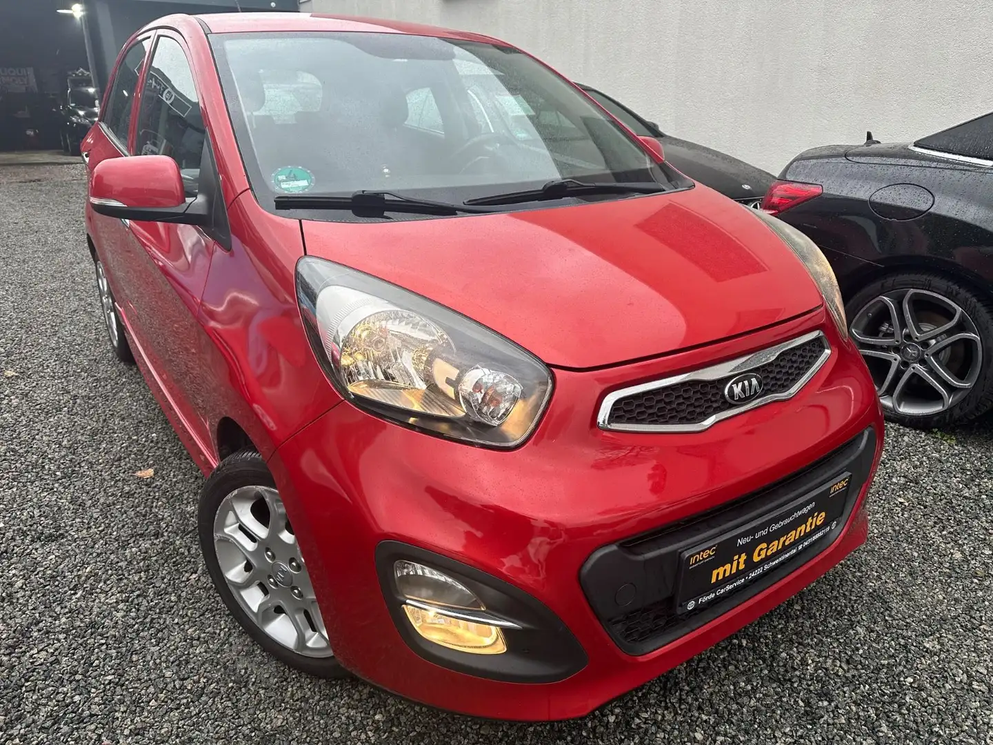Kia Picanto Spirit*KLIMAAUT*ALU*AUTOMA*5TÜRE*HU NEU Rouge - 2