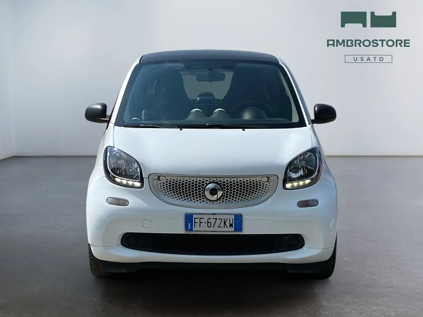 smart forTwo III 2015 - Fortwo 1.0 Passion 71cv twinamic Bianco - 2
