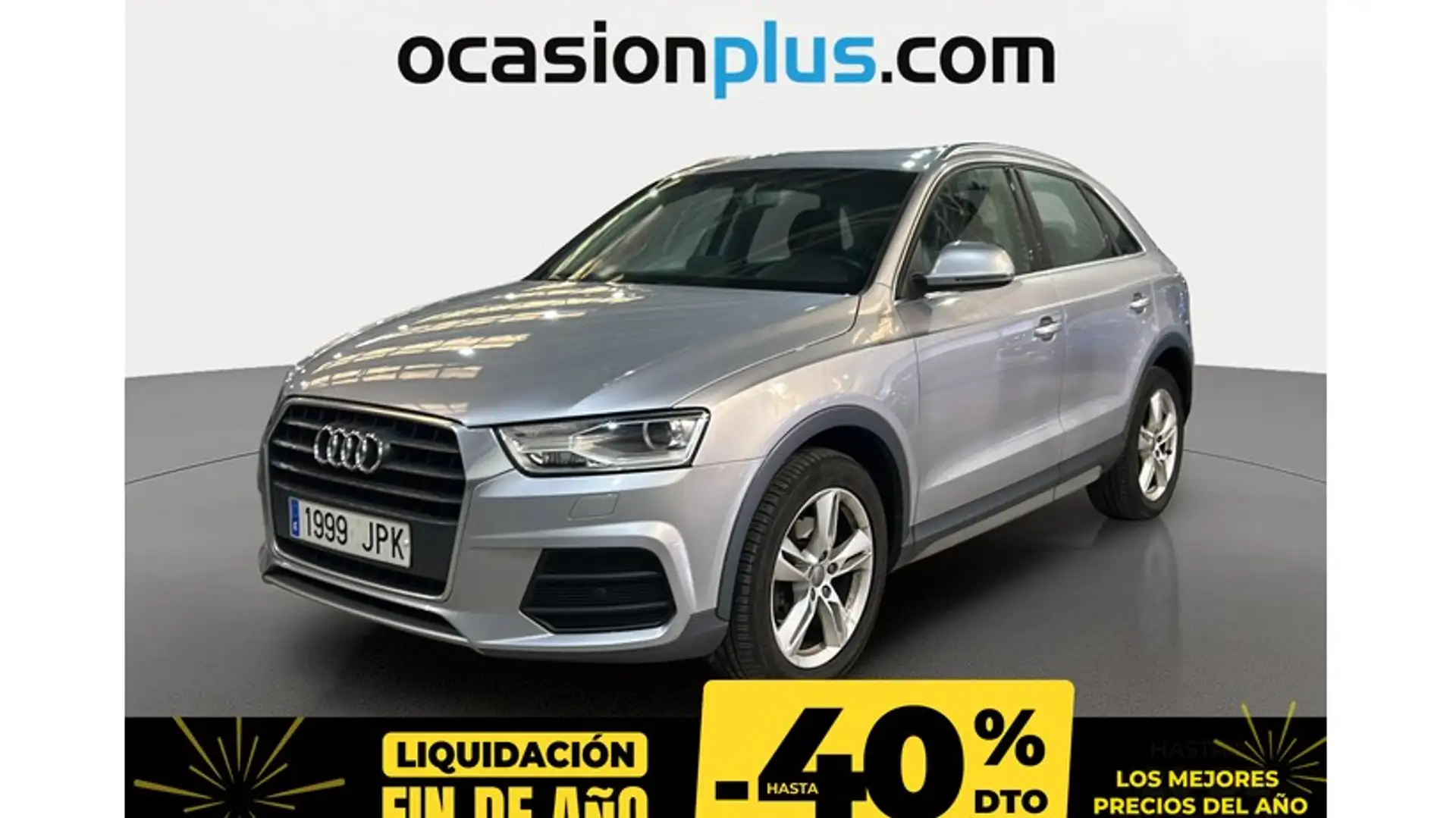 Audi Q3 2.0TDI Design edition 110kW Plateado - 1
