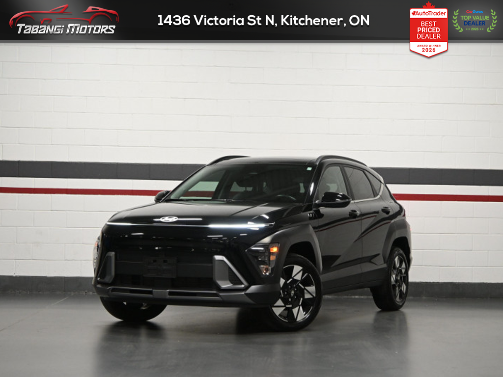 2026 Hyundai Kona Preferred AWD W/Trend Package No Accident Sunroof Leather Heated Seats Remote Start