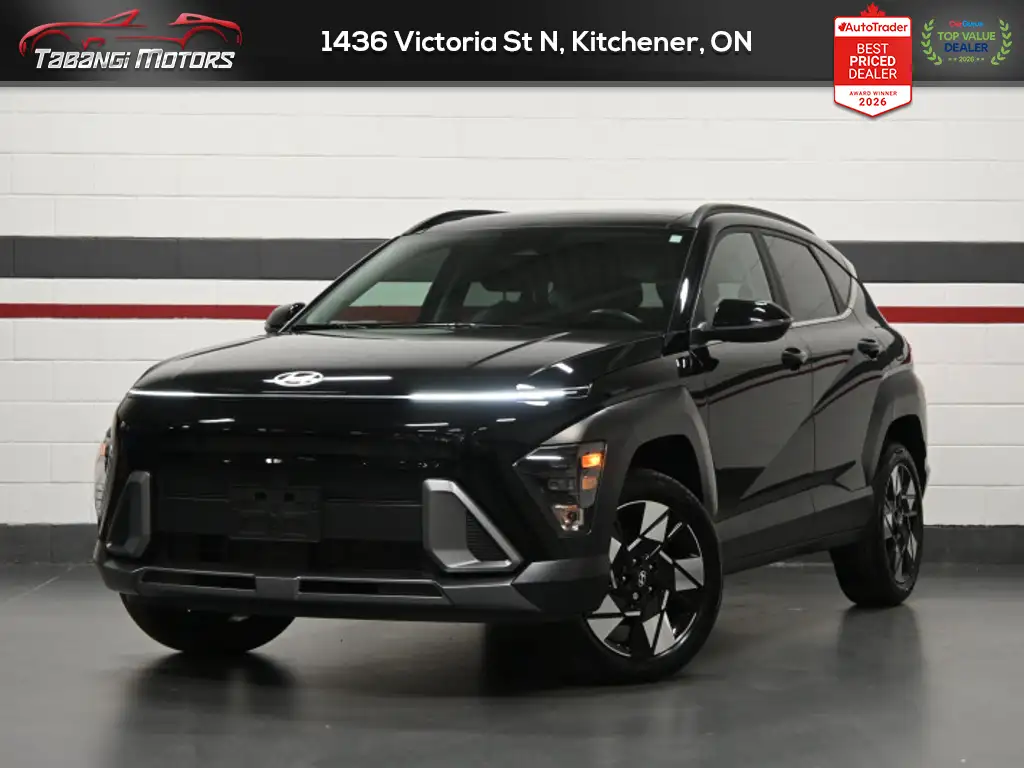 2026 Hyundai Kona Preferred AWD W/Trend Package No Accident Sunroof Leather Heated Seats Remote Start