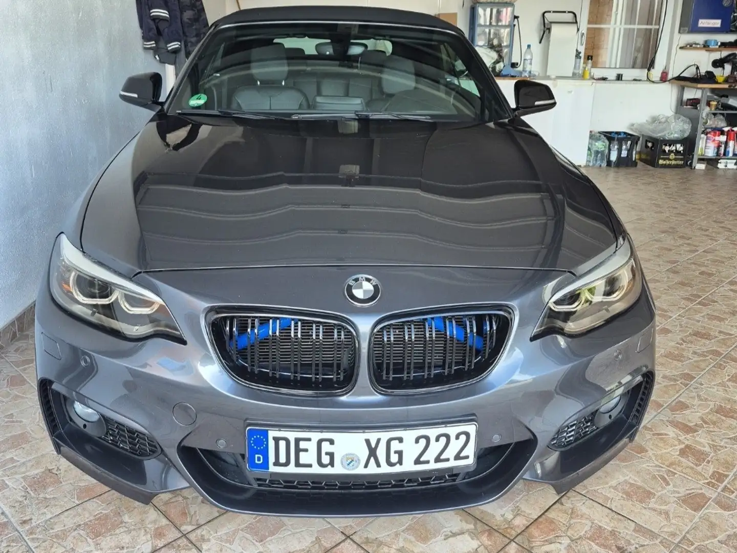 BMW 220 220 i Cabrio M Paket. Gri - 1