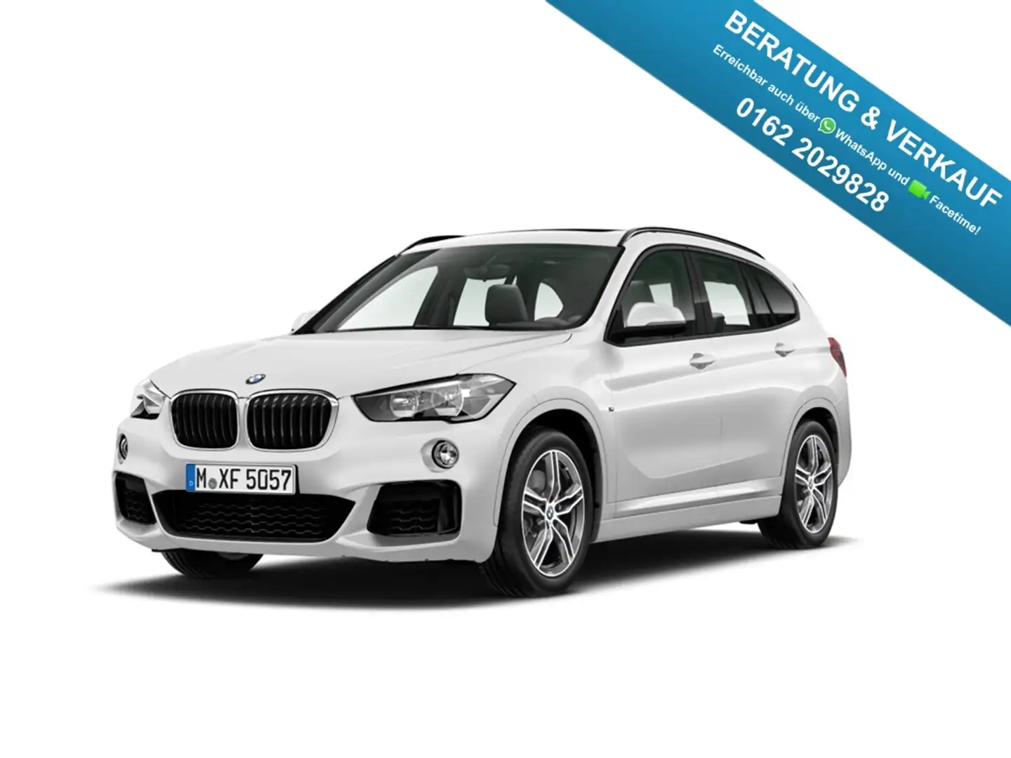 BMW X1 SDRIVE18I Sportpaket AHK-abnehmbar AHK El. Panodac Weiß - 1