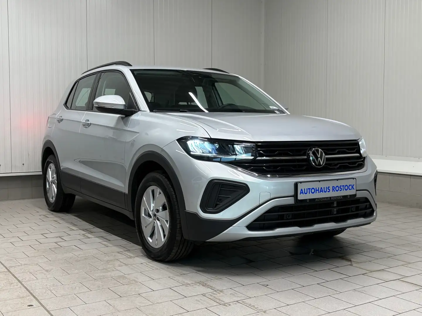 Volkswagen T-Cross Life 1.0 TSI DSG PDC NAVI ACC SHZ Argent - 2