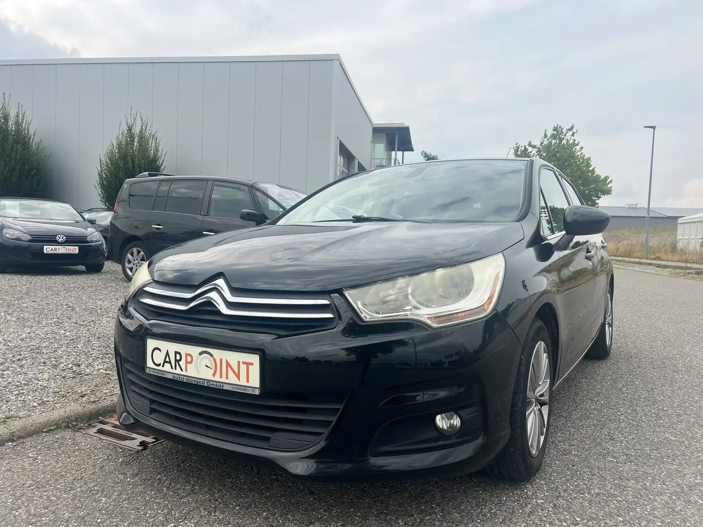 Citroen C4 *1,6Benzin*TÜV*Klima*ALU*Euro5*NEUESMODEL* Schwarz - 1
